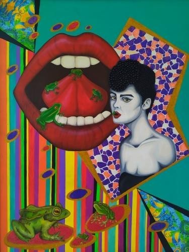 Sapitos en la lengua